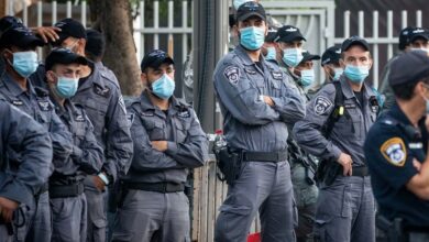 وصلت حركة تبريز إلى قوات الشرطة الإسرائيلية