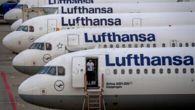 لوفتهانزا تعلق نقل المعدات العسكرية إلى الأراضي المحتلة /لوفتهانزا , معدات عسكرية , الأراضي المحتلة , فلسطين , تل أبيب