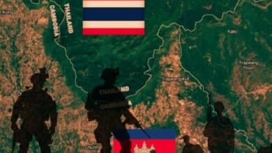 تجدد الاشتباكات الحدودية بين تايلاند وكمبوديا ينسف اتفاق ترامب لوقف إطلاق النار /تايلاند , كمبوديا , صراع حدودي , ترامب , دبلوماسية