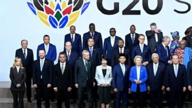 جنوب أفريقيا: لن نرضخ لضغوط الولايات المتحدة بشأن سياساتنا /جنوب أفريقيا , الولايات المتحدة , مجموعة العشرين , سياسة خارجية , خلافات