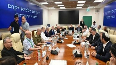 اجتماع متوتر للحكومة في القدس وسط ضغوط أمريكية بشأن غزة /الكيان الصهيوني , غزة , الولايات المتحدة , نتنياهو , الحكومة الإسرائيلية