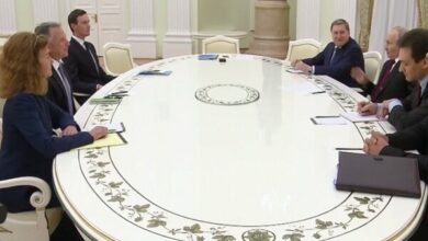 بوتين يستقبل مبعوثًا أمريكيًا وصهر ترامب في الكرملين /روسيا , الولايات المتحدة , الكرملين , فلاديمير بوتين , جاريد كوشنر