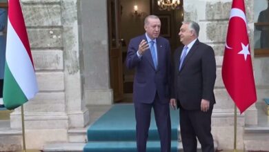 أردوغان يبحث مع رئيس وزراء المجر قضايا التجارة والطاقة والأمن /تركيا , المجر , أردوغان , أوربان , العلاقات الثنائية