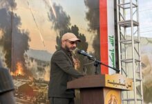 مقاومت فلسطین تشید بذكرى نصر الله وتؤكد بقاء فلسطين بوصلة الصراع / المقاومة الإسلامية العراقية , القوات الأمريكية , جعفر الحسيني , الحشد الشعبي , خروج القوات الأمريكية