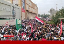 العامري يدعو بغداد لرفض القرار الأمريكي ضد طهران بشأن الرحلات الجوية / العراق , بغداد , مظاهرات , مناهضة لأمريكا , مناهضة لإسرائيل