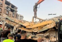 مقتل قائد لواء رفح في حماس بضربة إسرائيلية / غزة , فلسطين , انهيار مبنى , كارثة إنسانية , مفقودين