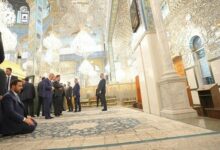 رئيس وزراء العراق يبحث مع الجولاني في دمشق تعزيز التعاون الأمني والاقتصادي / العراق , سوريا , دمشق , مرقد السيدة زينب , الجامع الأموي