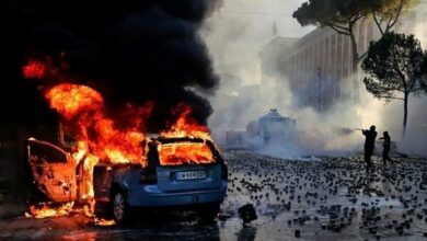 ترامب: نعمل جيدًا في حربنا ضد إيران.. اضطرابات فرنسا ‘ثورة’ / أوروبا , احتجاجات , فرنسا , بلجيكا , إيطاليا