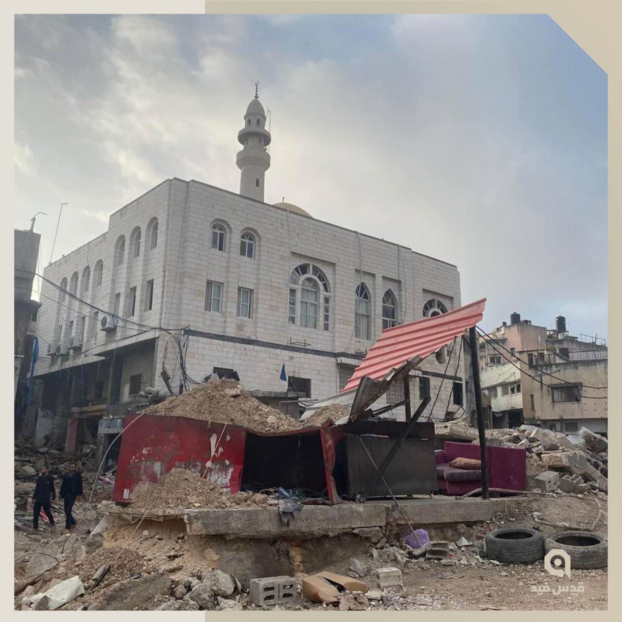 ویرانی گسترده در اردوگاه نورشمس پس از تجاوز سه روزه صهیونیستها