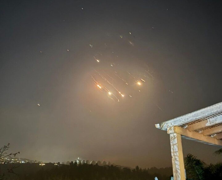 Iraqi Islamic resistance drone attack on Eilat port of the Zionist regime