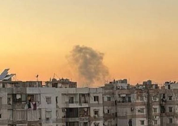 A strong explosion was heard in the suburbs of Beirut + video