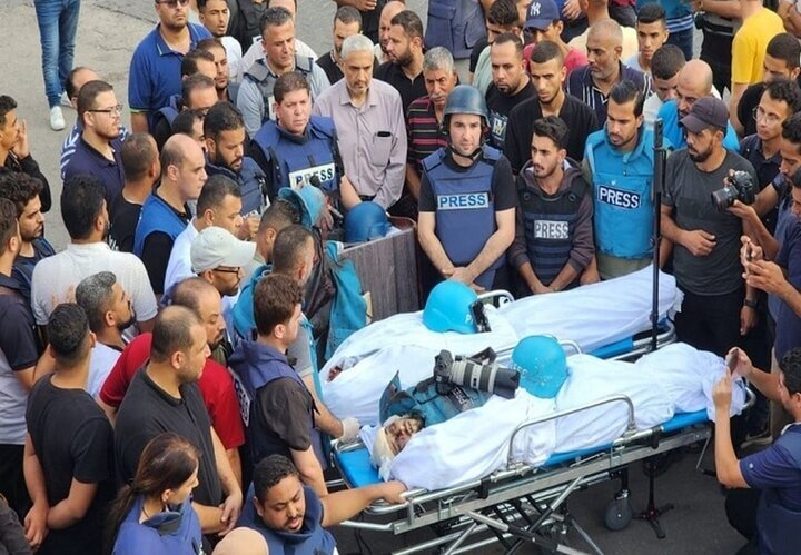 The number of journalist martyrs in Gaza reached 162 people