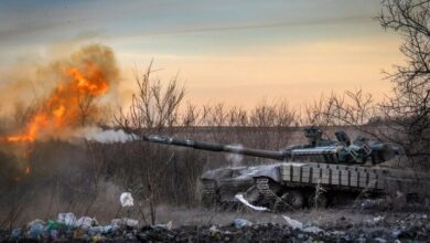 The Ukrainian army retreated from the strategic area of Chasfyar