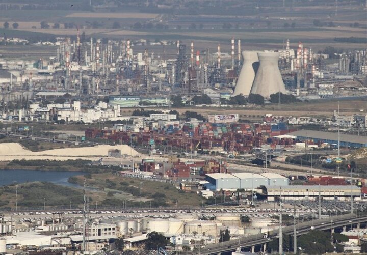 A terrible explosion in the port of Haifa in the occupied territories