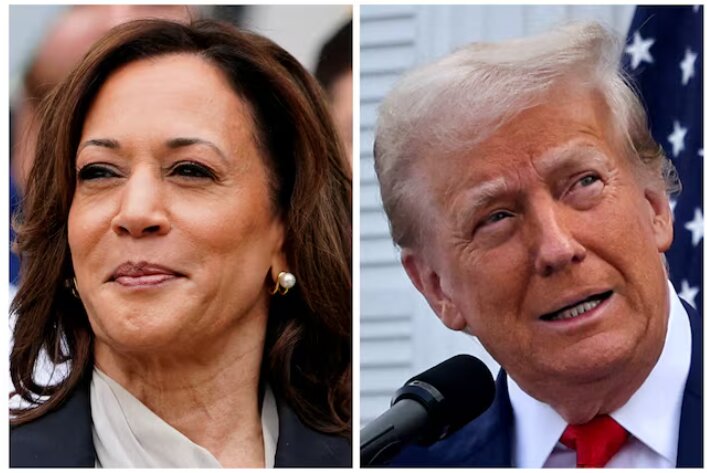 Harris narrows gap with Trump/shoulder to shoulder by November 5th