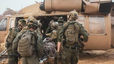 Seven Zionist soldiers were injured in a security incident in southern Lebanon