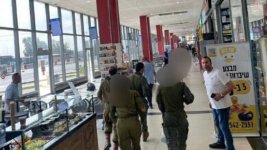 Shooting in Beersheba in the south of the occupied territories + video