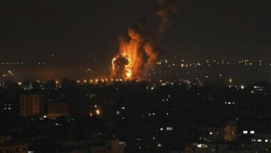 The continuation of the Zionist regime’s aerial attacks on the south of Beirut