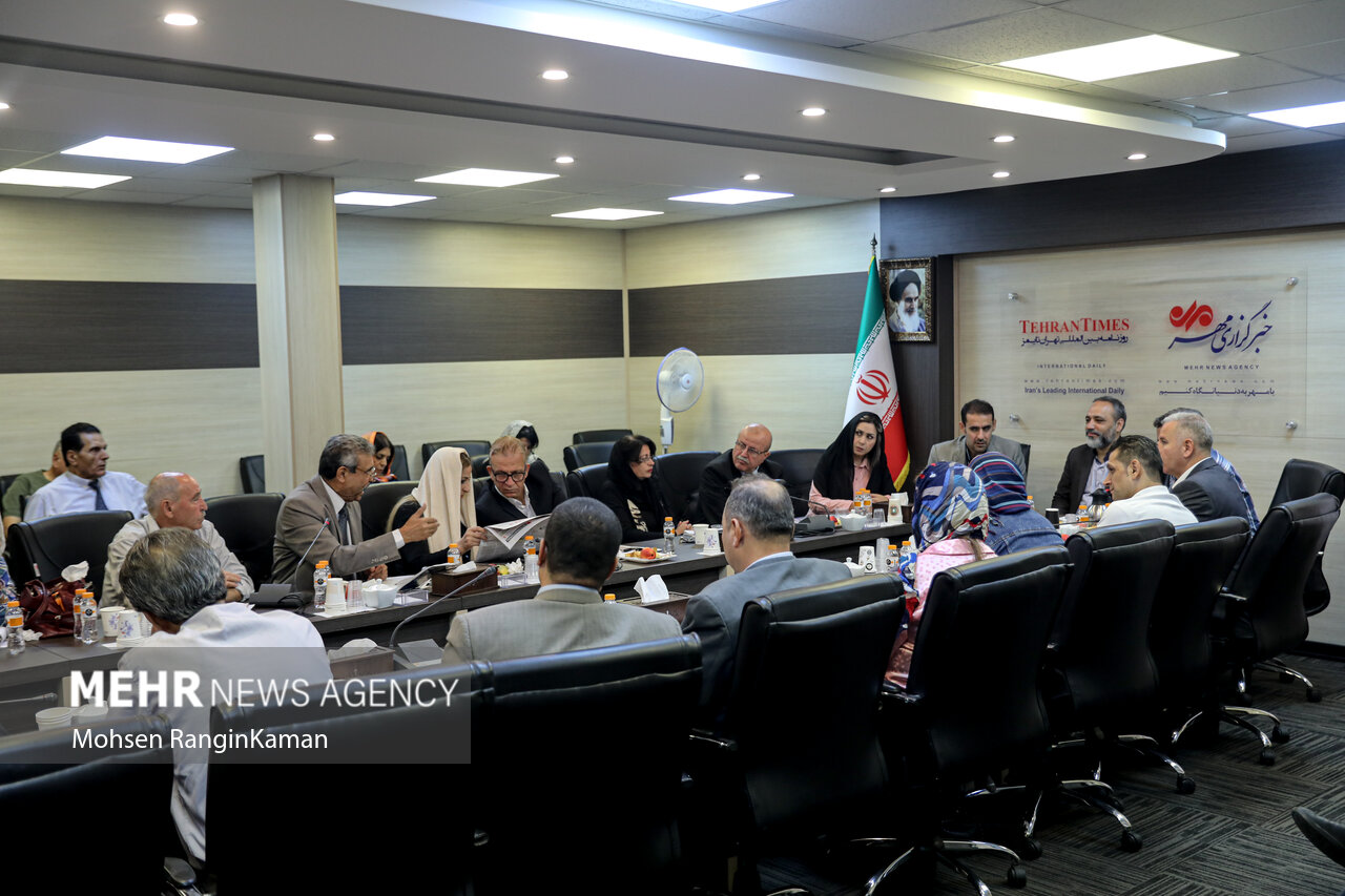 بازدید هیئت رسانهای سوریه از خبرگزاری مهر و روزنامه تهران تایمز