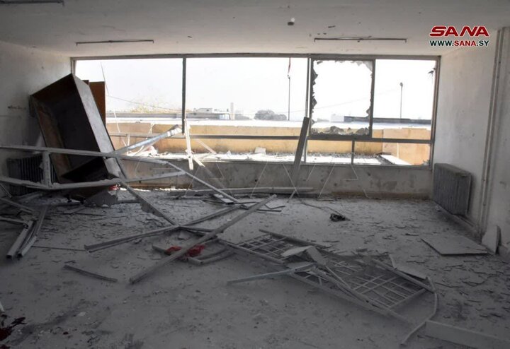 شهادت چهار غیرنظامی در حمله تروریستها به دانشگاه حلب+ فیلم و عکس