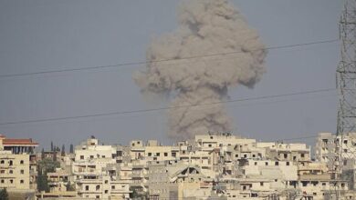 Dozens of terrorists were killed in a rocket attack on the outskirts of Hama