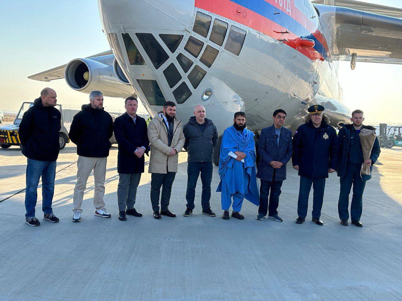 ارسال کمکهای بشردوستانه روسیه به افغانستان