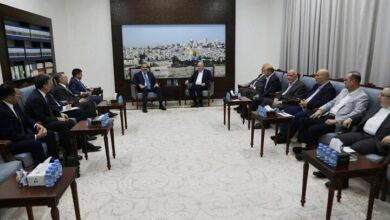The ceasefire in Gaza is the focus of the Turkish Foreign Minister’s meeting with the Hamas delegation in Doha, Qatar
