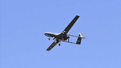 The downing of a Turkish drone in the south of Kobani