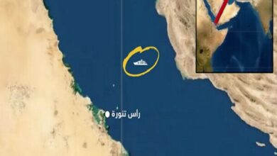 What was the story of the security incident for a ship in Ras Tanureh of the Persian Gulf?