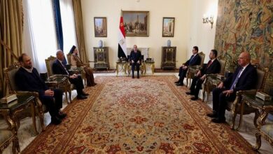 Ammar Hakim’s consultations with the Egyptian President