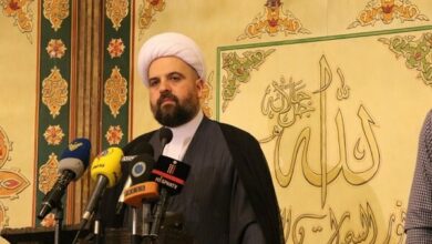 Lebanese Mufti in response to the cancellation of Iranian flights: Beirut Airport belongs to Lebanon, not Washington