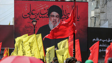 The latest images of the mood near the funeral of Martyr Nasrallah