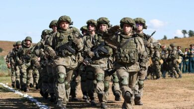 Controlled a region in Zaporojia by Russian forces