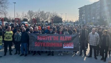 Turkish Alawites rally against the crimes of al -Julani forces in Syria+ film