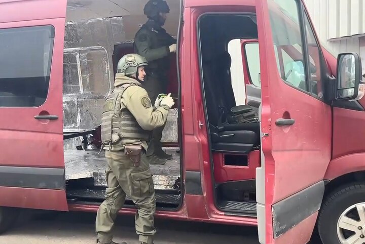 5kg explosives were seized on Russian route+ Movie