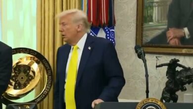 A 5 -year -old girl fainted at the White House; Trump’s response to Iran was half -used