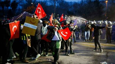 Demonstrations in Türkiye One month after the arrest of Istanbul mayor