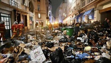 Northern France Overwhelmed by Garbage as Municipal Workers Protest /France , strike , garbage , municipal workers , Lille