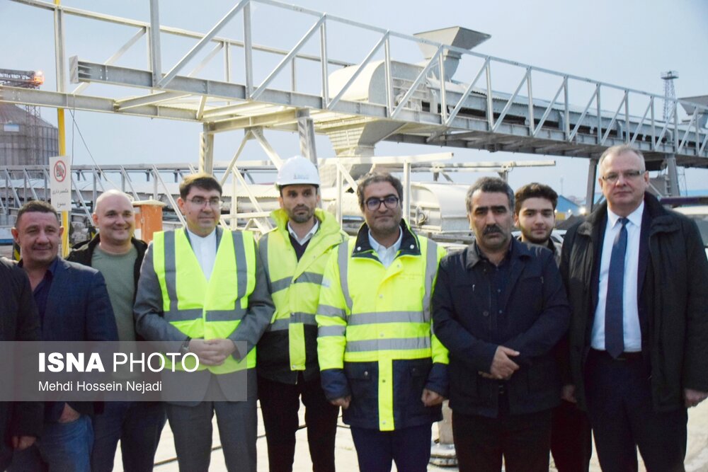 Russian Trade Delegation Visits Astara Port Complex in Iran /Russia , Iran , Astara Port , Trade Delegation , Economic Cooperation