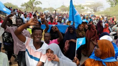 Somalia Protests Erupt Over Israel's Recognition of Somaliland /Somalia , Israel , Somaliland , protest , Horn of Africa