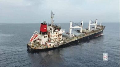 Yemen Frees Crew of 'Eternity C' Ship After Houthi Missile Strike /Yemen , Houthi , 'Eternity C' , Red Sea , Oman