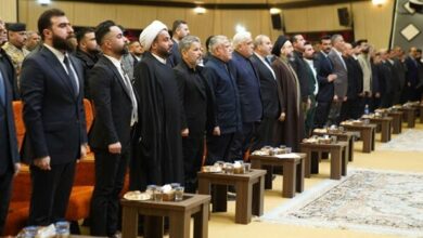 Iranian Embassy in Baghdad Honors Martyred Commanders on Sixth Anniversary /Iran , Iraq , Haj Qasem Soleimani , PMF , martyrdom