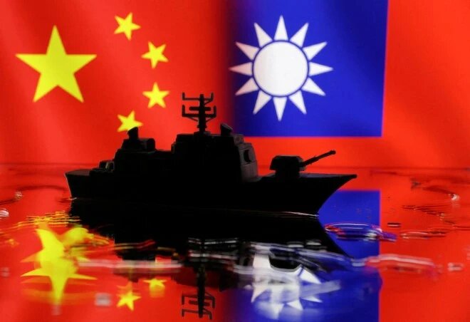 China Conducts Military Drills Simulating Taiwan Blockade, Disrupts Taipei Flights /China-Taiwan tensions , military exercises , Justice Mission 2025 , Taiwan flights canceled , US arms sales