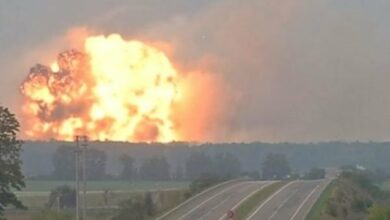 Russian Forces Destroy Ukrainian Command Center in Chernihiv /Russia , Ukraine , Chernihiv , Drone Strike , Military