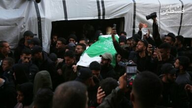 Hamas Confirms Assassination of Senior Commander Raed Saad; Funeral Procession Held /Hamas , Raed Saad , Qassam Brigades , Gaza , Israeli air strike