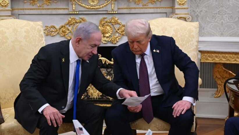 Netanyahu's Upcoming Meeting with Trump Critical for Gaza's Future, Axios Reports /Netanyahu , Trump , Gaza , Mar-a-Lago , Middle East peace