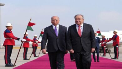 Guterres Visits Baghdad to Mark End of UNAMI Mission /António Guterres , UNAMI , Iraq , United Nations , Fuad Hussein