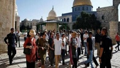 Settlers Violate Al-Aqsa Mosque as Evictions Intensify in Occupied Jerusalem, 2025 /Al-Aqsa Mosque , Jerusalem , Israeli settlers , Palestinian evictions , Ateret Kohanim