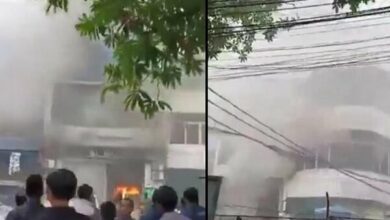 Jakarta Building Fire Kills 22 in Indonesian Capital /Jakarta , Indonesia , fire , building fire , fatalities