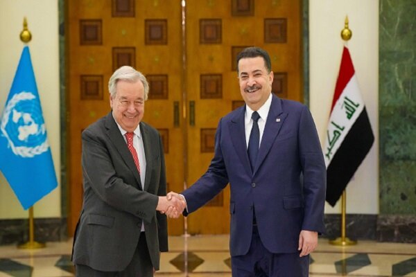 Iraq Achieves Security, Says UN Chief Guterres During Baghdad Visit /Iraq , United Nations , António Guterres , Mohammed Shia al-Sudani , Security